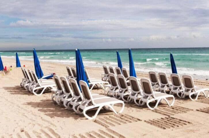Beachfront Resort - Pool - Ocean View Balcony- Gym Miami Beach Eksteriør billede