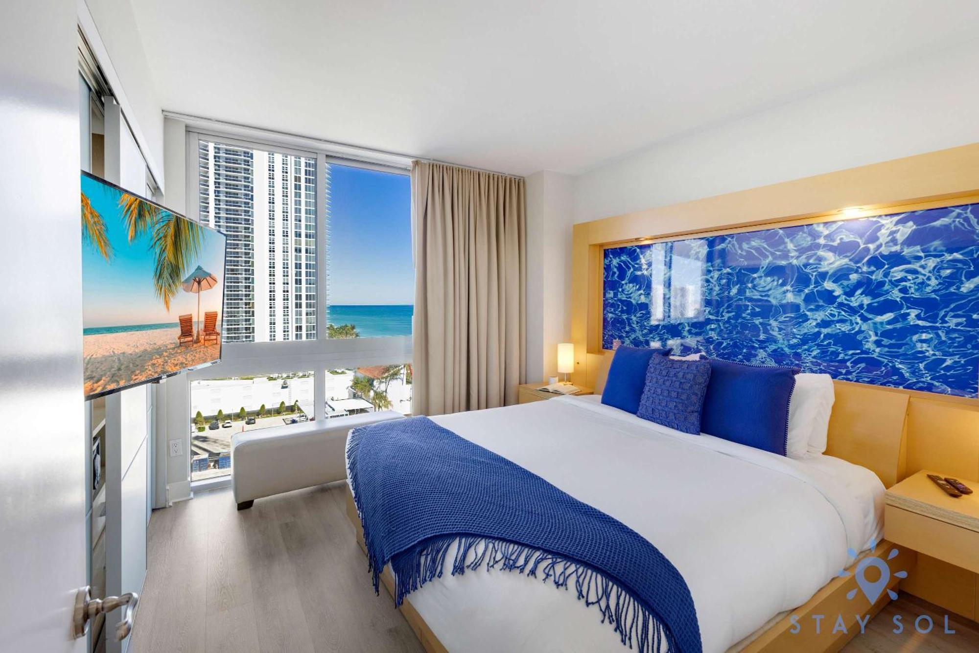 Beachfront Resort - Pool - Ocean View Balcony- Gym Miami Beach Eksteriør billede